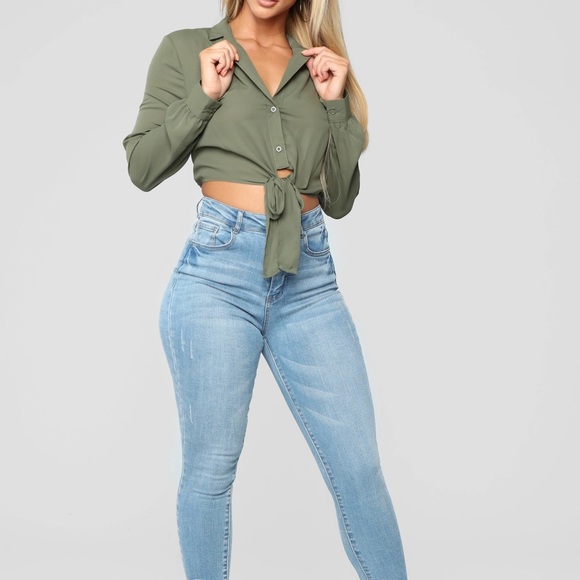 SEXY TIE UP TOP NWT - Picture 3 of 7